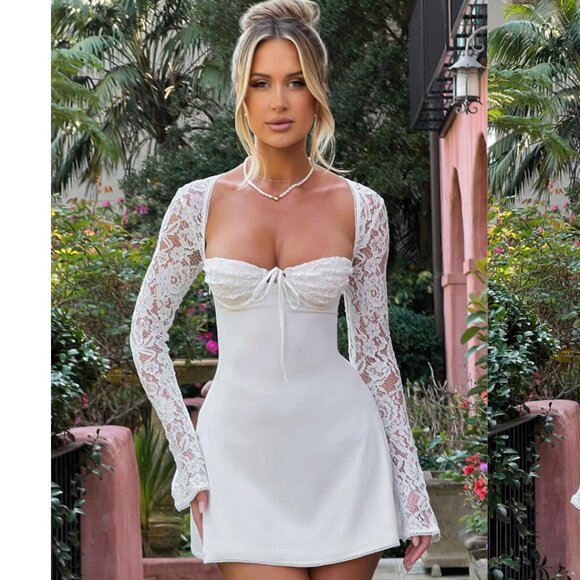 BabyBoo Jacinta Mini Dress - Ivory - Picture 1 of 8